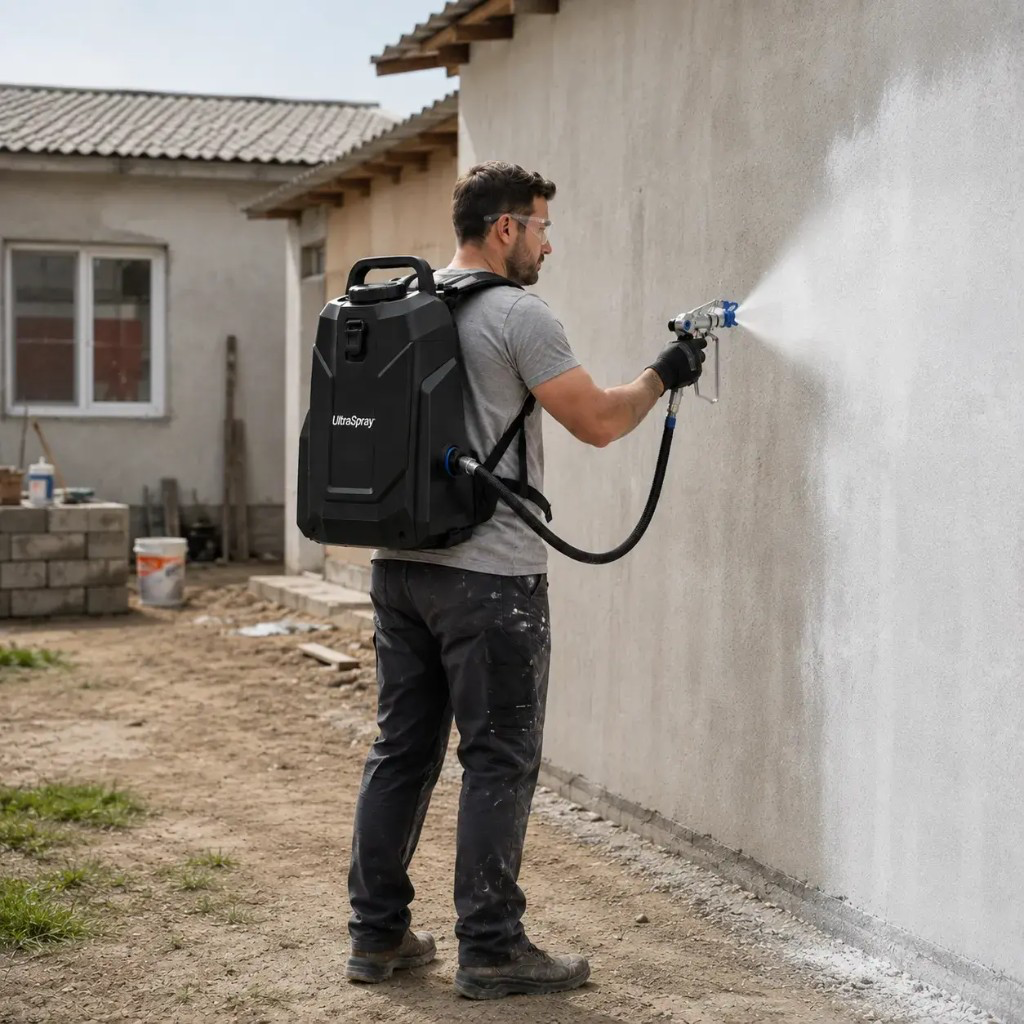 UltraSpray bez kabli: pełna swoboda na każdym placu
