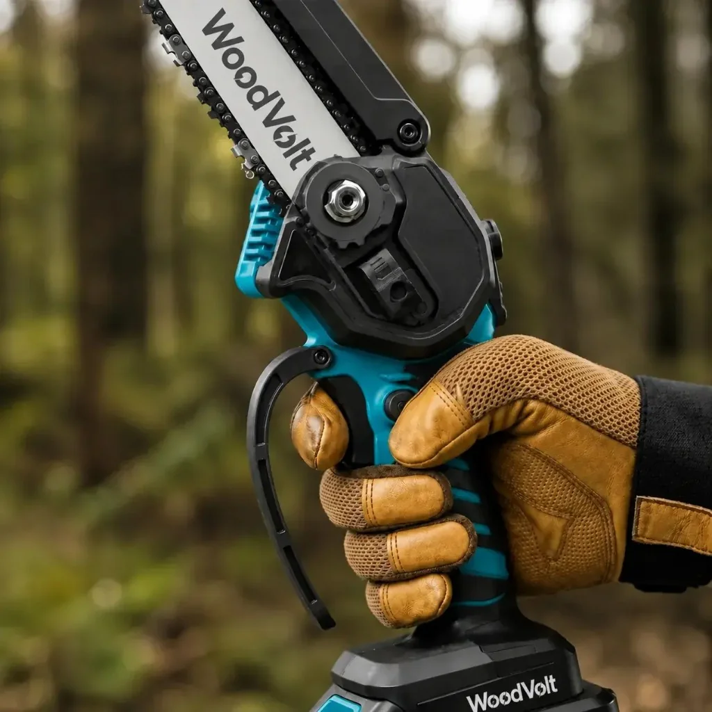 WoodVolt tecnologia AutoChain X lubrificazione automatica