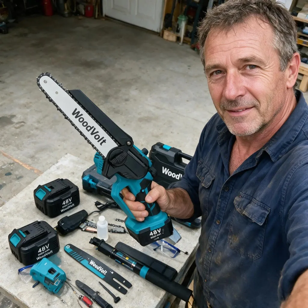 Cliente con il kit completo WoodVolt